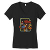 let's summon demons Women's V-Neck T-Shirt