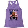 Honor Those Who Place Their Life On The Line Racerback Tank