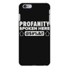 profanity spoken here iPhone 6 Plus/6s Plus Case