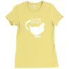 chiken butt Ladies Fitted T-Shirt