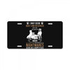 don't mess with my boxer License Plate