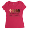 nevertheless she persists Women's Triblend Scoop T-shirt