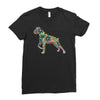 zentangle Ladies Fitted T-Shirt