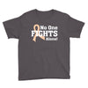 No 0ne Fights Alone Youth Tee