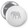 elephant filled5 cool Pin-back button