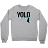 yolo cat Crewneck Sweatshirt