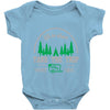 life is short take the trip buy the shoe Baby Onesie