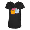 treat yo self Maternity Scoop Neck T-shirt