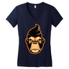 monkey cool Women's V-Neck T-Shirt