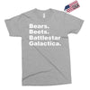 bears, beets, battlestar galactica Exclusive T-shirt