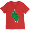 rude zombie V-Neck Tee