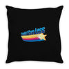 public service announcement Throw Pillow