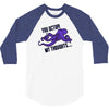 octopi my thoughts 3/4 Sleeve Shirt