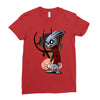 death bunny. Ladies Fitted T-Shirt