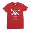 captain jack Ladies Fitted T-Shirt