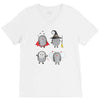 halloween hedgehogs V-Neck Tee