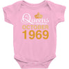 queens are born in october 1969 Baby Bodysuit
