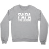 PAPA The Man The Myth The Legend T-Shirt Crewneck Sweatshirt