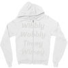 wibbly w0bbly Zipper Hoodie
