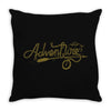 adventure rope Throw Pillow
