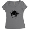 fortress Women's Triblend Scoop T-shirt