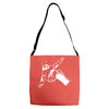 snowboarder freestyle piste snowboarden sport Adjustable Strap Totes
