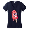 es smile Women's V-Neck T-Shirt