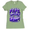 papa grumpy Ladies Fitted T-Shirt