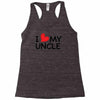 I Love My Uncle Racerback Tank