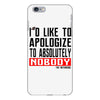 conor mcgregor apologize ufc mma notorious iPhone 6/6s Plus Case
