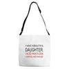 beautiful daughter Adjustable Strap Totes