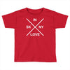 bon iver skinny love Toddler T-shirt