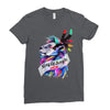 King Of Jungle Ladies Fitted T-Shirt