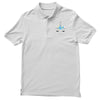 birthday unicorn family series dad Men's Polo Shirt