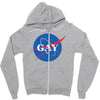 Nasa Gay Pride Zipper Hoodie