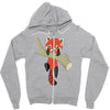 red panda Zipper Hoodie