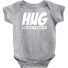 hug machine funny joke Baby Bodysuit