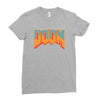 Wtf Doom Ladies Fitted T-Shirt