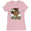 off the hook Ladies Fitted T-Shirt