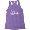 follow the leader Racerback Tank