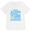 audio engineer tee V-Neck Tee