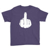middle finger Youth Tee