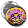 Angry Donut Pin-back button