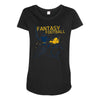 fantasy football Maternity Scoop Neck T-shirt