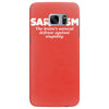 sarcasm brain's natural defense against stupidity Samsung Galaxy S7 Edge