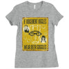 beer goggles sign, ideal gift or birthday present. Ladies Fitted T-Shirt