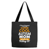 I Never Imagined I Would Be A Super Cool Autism Mom But Here I Am Kill Tote Bags