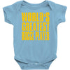 world greatest bocce Baby Onesie