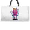 all seeing bunny Weekender Totes