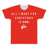All I Want For Christmas Is You All Over Men's T-shirt